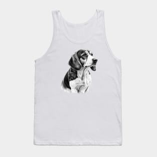 B&W Beagle Tank Top